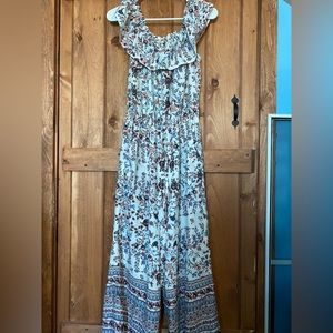 Bebop Floral Hippie Print Romper jump Suite